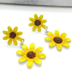 Sunflower Earrings